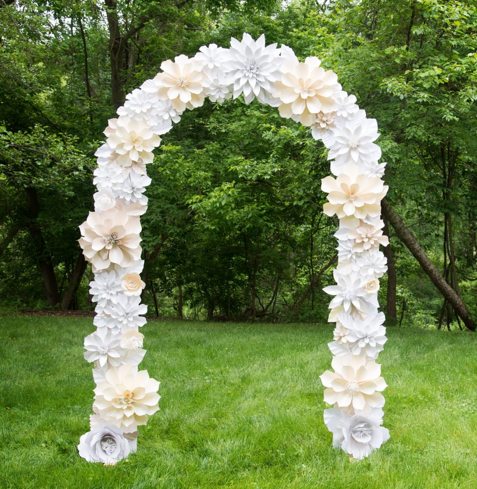 Paper Flower Arches & Frames | Lily of the Valley